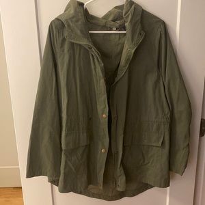 Army green jacket